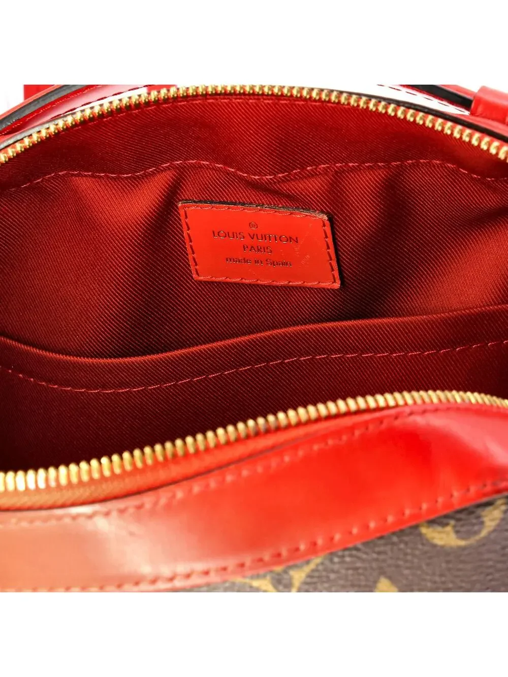Louis Vuitton Saintonge Handbag Canvas #253710L19B